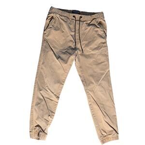 American Eagle Small Next Level Flex Khaki Jogger Pants